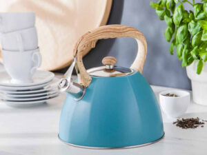 Czajnik na gaz na indukcje z gwizdkiem ze stali nierdzewnej Altom Design Gerard 3,0 L