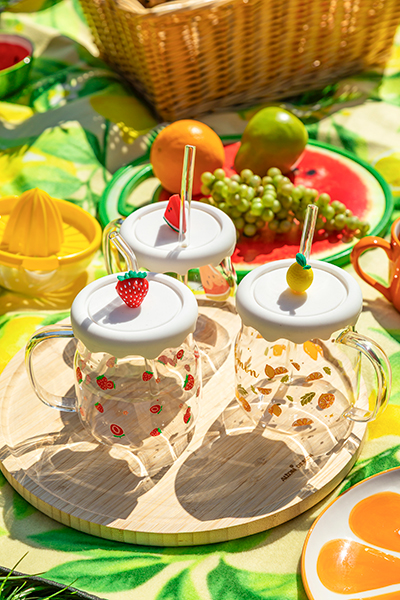 Ceramiczne kubki Tropicana